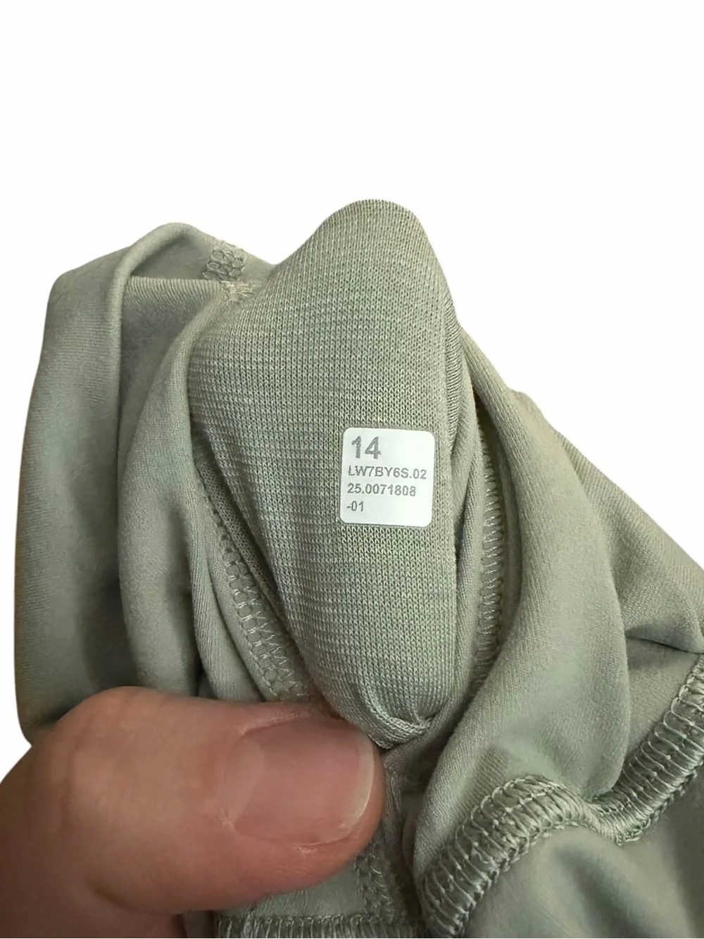 lululemon athletica High-Rise Bike Shorts — Light Taupe